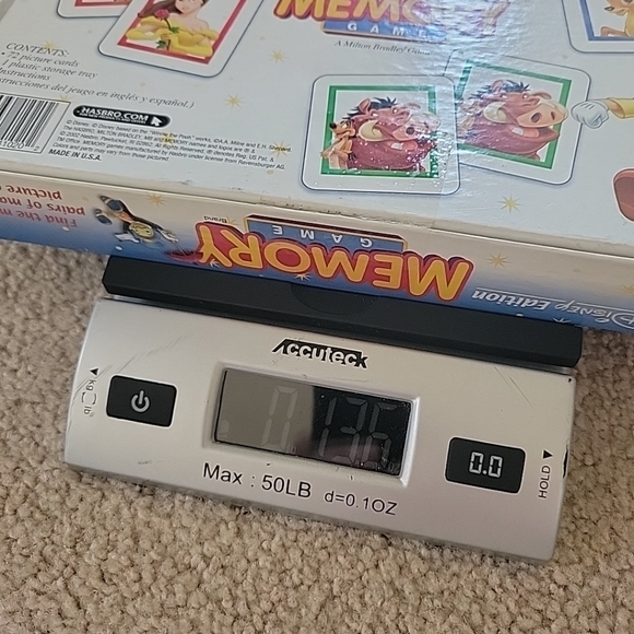 The Disney Edition Memory Matching Game MB Milton Bradley 41020 COMPLETE 2002 - Picture 14 of 14